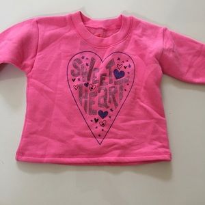 Hanes sweater babygirls 12 months